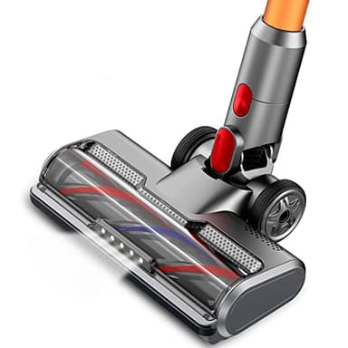 Italdos Spazzola Motorizzata Elettrica Turbo compatibile per Dyson V7 V8 V10 V11 V15 Sgancio Rapido con Rullo Setole per Tappeto Pavimento Parquet Piastrelle con Luce LED