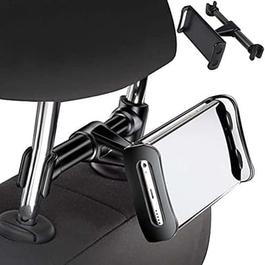 CRHRGYKB supporto cellulare auto poggiatesta，porta tablet da auto sedile posteriore，per Tablet iPad Smartphone 4,3-12'' Porta Tablet Auto