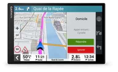 Garmin DriveSmart 86, Navigatore Satellitare per Auto, Display 8", Mappa Europa completa, Assistente vocale, ZTL, Infotraffico, Prezzi carburante, Notifiche smartphone, WiFi