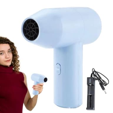 Asciugacapelli Usb Ricaricabile Senza Fili Portatile Aria Calda, Asciugacapelli Viaggio minis, Asciugacapelli Portatile Batteria, Batteria Integrata Di Grande Capacità, Per Viaggi In Dormitorio