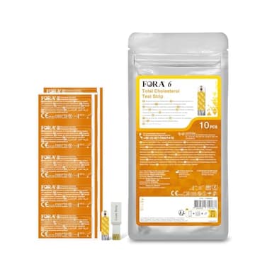 Strisce Reattive Colesterolo Totale FORA6 - Box 10 strisce in foilpack