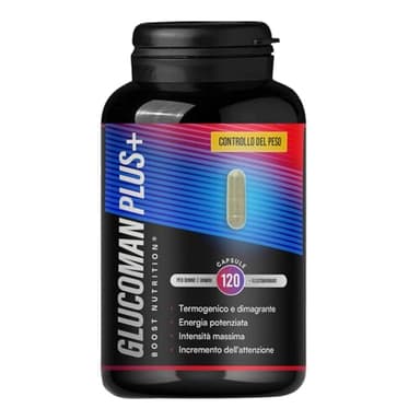 Brucia Grassi Potenti Veloci, Drenante Forte Dimagrante Efficace, 120 Capsule per Dimagrire Velocemente Donna e Uomo con Glucomannano, Carnitina, Bromelina, Te' Verde - Made in Italia
