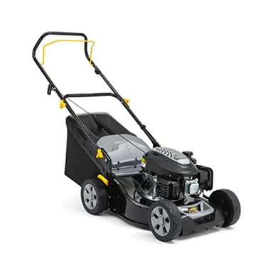 Alpina Rasaerba a Scoppio AL5 41 A, Larghezza Taglio 41 cm, Motore da 123 cc (1900 W), fino a 1000 m², Sacco di Raccolta da 60 l, Altezza Taglio Regolabile in 6 Posizioni