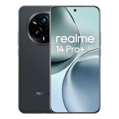 realme 14 Pro Plus 5G Smartphone,Snapdragon 7s Gen 3 5G,Fotocamera 50 MP+50 MP,120Hz 6.83" OLED Display,8GB+256GB Telefono,Batteria da 5260 mAh,Dual SIM Android 15,NFC IP69,Senza Adattatore,Grigio