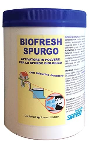 BIOFRESH SPURGO kg.1 attivatore per lo spurgo biologico. RICEVI GRATIS il nostro prodotto SANIFOAM!! Clicca sulla promozione disponibile qui sotto!!