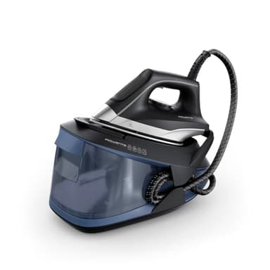 Rowenta Turbosteam Ferro da Stiro con Generatore di Vapore, 2600 Watt, Colpo vapore 350g/min, Vapore Costante 120 g/min, Riscaldamento Rapido, 1,7 L, Sistema Anticalcare, VR8325