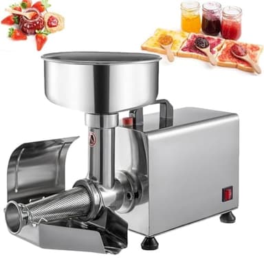 ExoticaBlend Passapomodoro Elettrico Commerciale, Fresatrice per Pomodoro Passapomodoro e Colino in Acciaio Inossidabile, Filtro per Alimenti con Motore in Rame Puro