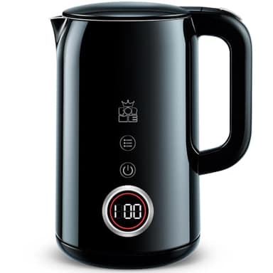 ForMe Bollitore Elettrico In Acciaio Inox 1,7 L Temperatura Regolabile da 40-100 C I Funzione di Mantenimento Caldo LED Display Digitale della Temperatura I Arresto Automatico I Teiera Senza BPA