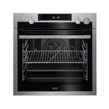 AEG BSE572360M Forno multifunzione, pulizia pirolitica, 9 funzioni + vapore, sonda termica, display tattile, 45 programmi automatici, anti-impronte, chiusura morbida, inox, A+, 72 litri