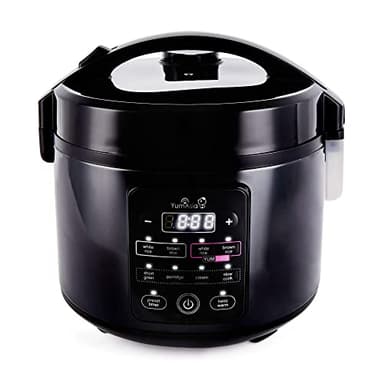 Yum Asia Kumo YumCarb Cuociriso con Ciotola in Ceramica e logica Fuzzy avanzata, (5,5 Tazze, 1 litro), 5 funzioni di Cottura del Riso, 3 funzioni di Cottura Multipla, 220-240V
