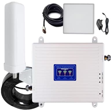 Amplificatore di Segnale Mobile Triband, GSM 4G 3G 2G LTE WCDMA (Banda1/3/20 800/1800/2100mhz)