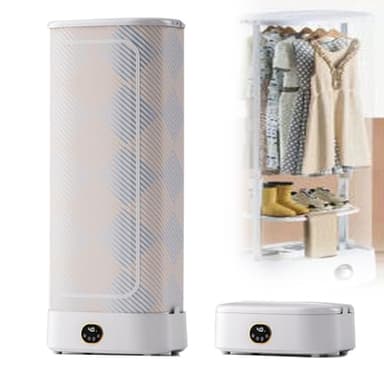 ELIKBH Asciugatrice Automatica per Vestiti da 20 Minuti, Macchina da Stiro Che elimina Rapidamente Le Pieghe, Stazione da Stiro Automatica da 1000 W per Piegare armadi, Vestiti e Tessuti