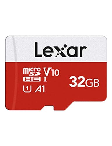 Lexar Micro SD 32 GB, Scheda Micro SD fino a 100 MB/sec(R), Scheda di Memoria microSDHC con Adattatore SD, A1, U1, C10, V10, Micro SD Card