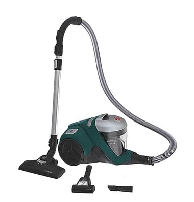 Hoover Aspirapolvere per slitta speciale allergie, senza sacchetto, 850 W, filtro HEPA 13, ciclonico, serbatoio 2 l, cavo 7 m - HP300