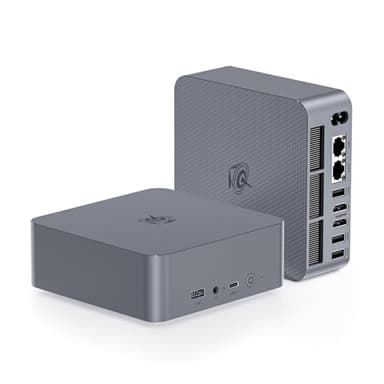 Beelink Mini PC EQR6, AMD Ryzen 9 6900HX, 8C/16T, fino a 4,9 Ghz, Mini Computer 32G DDR5 RAM 1TB PCIe4.0 SSD, 4K Dual Display, Dual HDMI/Dual Gigabit Ethernet/WiFi6/BT5.2