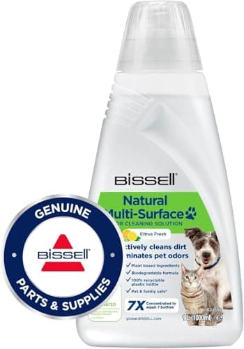 Bissell, Soluzione Detergente Multi-Surface Pet, per Macchine CrossWave, SpinWave, SpinWave Robot e HydroWave, Forte Azione Pulente, in Modo del Tutto Naturale, 3122, Multicolor, 1 L