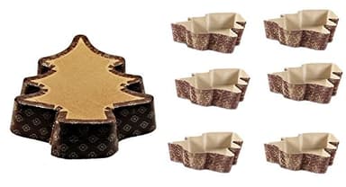 IRPot - 25 X STAMPO MINI PANETTONE ALBERELLO IN CARTA FORNO 100 GR. 60602