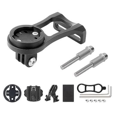 Supporto Bici per Garmin Edge 530 520 510 500 25 20 800 810 820 1000 1030 Bryton Rider Cateye Alluminio Supporto Manubrio Garmin GPS da Bicicletta MTB Supporto per Computer da Bici