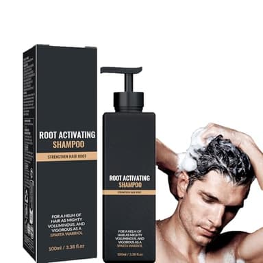 Shampoo Attivatore Radice,Shampoo Crescita Capelli,Shampoo per la perdita di capelli,Shampoo Anticaduta Capelli Per Uomo,Shampoo Capelli Grigi Invertire E Ridurre,Shampoo Unisex Naturale Nutriente