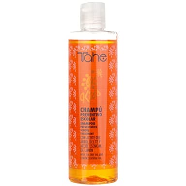 Tahe Kids Protect 2-Phase Shampoo per bambini per uso quotidiano Preventivo di pidocchi con olio albero del tè, 300 ml