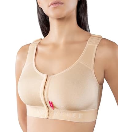 REVÉE Reggiseno Post-Operatorio - Reggiseno Donna per Mastoplastica Additiva, Riduttiva, Sostituzione Protesi, Mastopessi, Oncoplastica, Quadrantectomia, Reggiseno Gravidanza, Bra Julie