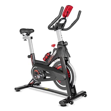 GOVITA Cyclette Professionale Allenamento Spin Bike AEROBICO Home Trainer, Bici da Fitness_Allenamento Spinning Bike Cyclette