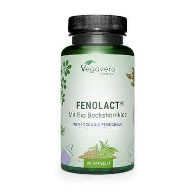 Integratore ALLATTAMENTO | con Fieno Greco Bio, Acido Folico, Ferro, Vitamina B12 e D3 | 90 capsule | Vitamine Post Parto | VEGAN | Senza Additivi | Vegavero®