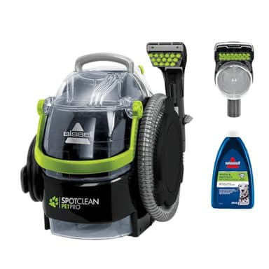 BISSELL 15585 SpotClean Pet Pro Portable, Black/Green, 750 W