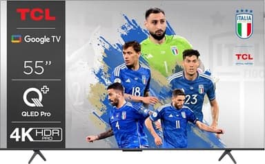 TCL 55C61B - Smart TV 55 Pollici QLED 4K DVB-T2 H.264, H.265 Classe F Titanio