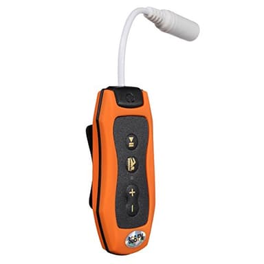 ANBP 8GB MP3 Musica Lettore Subacqueo Nuoto Diving FM + Cuffie Waterproof Arancia