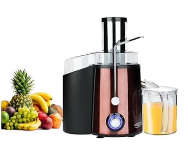 Centrifuga Frutta e Verdura Professionale - Centrifugatore Estrattore, Grande Potenza 1000W con 2 velocità - Centrifughe Estratti e Succhi Rigeneranti Base Anti-Scivolo Funzione Antigocciolamento