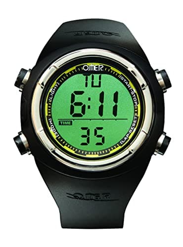 OMER Mistral | Orologio avanzato per apnea e pesca subacquea con funzione di immersione, monitoraggio dell'immersione e memoria di immersione