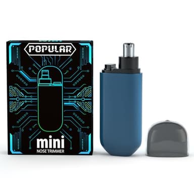 Taglia Peli Naso e Orecchie Professionale Indolore,Tagliapeli per Naso IPX7 impermeabile e facile da pulire,Ricaricabile USB Rasoio Tagliapeli Naso Professionale Trimmer