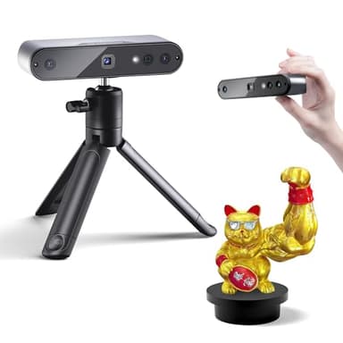 Revopoint INSPIRE Scanner 3D per stampa 3D. Uno scanner tascabile e portatile per modelli 3D. Velocità di scansione fino a 18 FPS. Precisione fino a 0,2 mm. Scansione 3D a colori