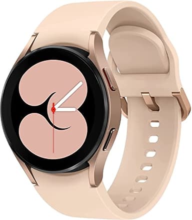 SAMSUNG Galaxy Watch4 40mm Orologio Smartwatch, Monitoraggio Salute, Fitness Tracker, Batteria lunga durata, Bluetooth, 2021, Oro Rosa