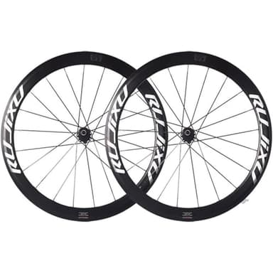 UNFRASLOP Set di Ruote per Bici da Strada 700C, in Lega di Alluminio Set di Ruote A Sgancio Rapido Altezza del Cerchio 50Mm Freni V/C Mozzi A Cuscinetti Sigillati Supporto Cassetta 8-11 velocità