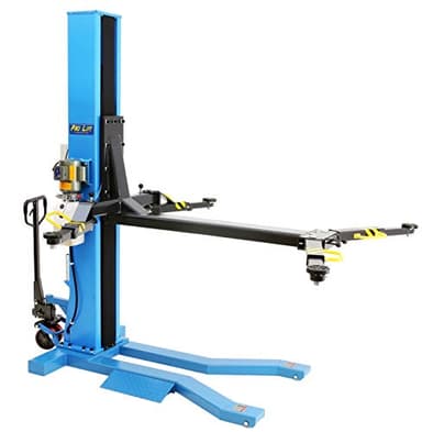 Pro-Lift-Tools, ponte sollevatore per auto, a 1 colonna, 2,5 t, mobile, 2500 kg, per autovetture