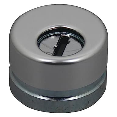 1PEZZO DEFENDER ANTITRAPANO PER SERRATURE 'DIERRE' mostrina bronzo