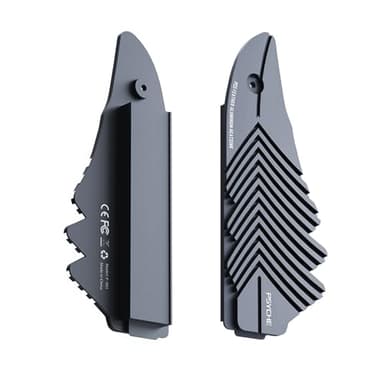PS5 Dissipatore in alluminio antipolvere, dissipatore M.2 NVME SSD per PS5 (non per PS5 Slim) Kit di montaggio con vite di fissaggio e cuscinetti termici in silicone