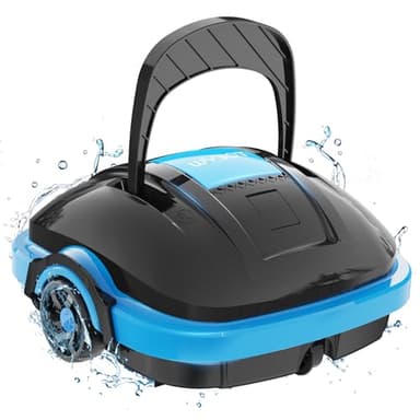 WYBOT Robot Pulitore per Piscina Senza Fili, Doppio Motore, Parcheggio Autonomo, Forte Potenza di Aspirazione, per Piscine Fino a 50 m²