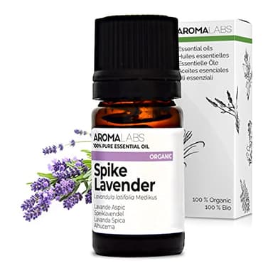 Aroma Labs - Lavanda Spica BIO - Olio Essenziale Chemiotipizato e Certificato AB - 5 mL