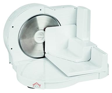 DCG Eltronic AS2455 - Affettatrice pieghevole elettrica 150W. Lama in acciaio inossidabile di 17cm di diametro