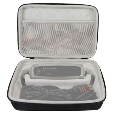 Khanka Eva Custodia Viaggi Borsa Portaoggetti per CTEK MXS 5.0 Mantenitore di Carica Automatico (Solo caso)
