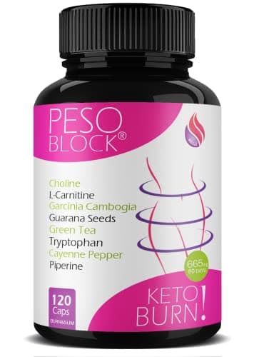 PESO BLOCK PERDERE PESO VELOCEMENTE Pillole Dimagranti Per Perdere Peso Velocemente | 120 Capsule + Triptofano Per Dimagrire con Buon Umore | Dimagrante Forte Ed Efficace Brucia Grassi Potenti Veloci