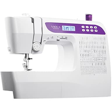 VIOLA Atelier E215 Macchina da cucire Elettronica, 215 Funzioni Cucito, Alfabeto, Infilatura Automatica, Facile da Usare