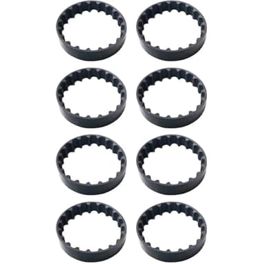 8 Cinghie per INTEX ZX300 di Alta Qualità Distribuzione Dentate di Ricambio Accessori Sostituzione Manutenzione Robot Aspirapolvere Pulitore Automatico de Piscina (Video di montaggio incluso)