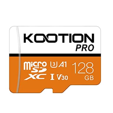 KOOTION 128GB Scheda di Memoria Micro SD U3 A1 V30 4K Scheda MicroSDXC 128 Giga UHS-I Scheda SD Memory Card TF Card Carta SD Alta Velocità Fino a 100MB/s, Micro SD Card per Telefono,Videocamera,Gopro
