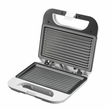 Melchioni Family | Tostiera Elettrica TOSTINA NEW, Piastra Panini, Tosta Pane per Toast, con Griglie Antiaderenti, Pareti Fredde, Chiusura di Sicurezza, Termostato, Facile Pulizia