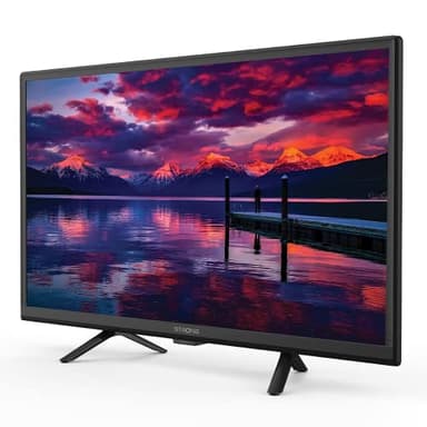 Strong SRT24HE4023 HD TV portatile con alimentazione 12V, cavo incluso. compatto con design elegante per poter vedere i tuoi programmi preferiti ovunque tu voglia