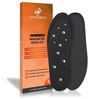 ORTHOPEO© Solette con digitopressione I Solette magnetiche con massaggio e sollievo I Relaxed feet I Solette ortopediche contro i dolori al piede e alla schiena I Sottopiede benefico